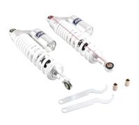JMORCO Kit Ammortizzatori Universale Motociclo 320 Millimetri 340 Millimetri Posteriore Ammortizzatori Ad Aria Sospensione per ATV Quad Scooter Kart Dirt Moto Sportive