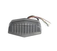 JMORCO Motocicletta Brake Tail Stop Lamp For Bobber Chopper Custom Norton Motorcycle Lucas Style Tail Light Rear LED Turn Signal Lamp W/Bracket