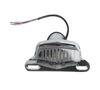 JMORCO Motocicletta Brake Tail Stop Lamp For Bobber Chopper Custom Norton Motorcycle Lucas Style Tail Light Rear LED Turn Signal Lamp W/Bracket