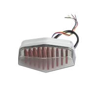 JMORCO Motocicletta Brake Tail Stop Lamp For Bobber Chopper Custom Norton Motorcycle Lucas Style Tail Light Rear LED Turn Signal Lamp W/Bracket