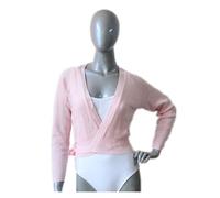 JMORCO Scaldacuore Danza Maglione Avvolgente for Danza Classica Rosa Chiaro for Ragazze e Donne/Top in Tessuto Acrilico for Riscaldamento Balletto for Ragazze(al)