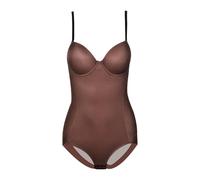 JMORCO Shapewear Donna Intimo Dimagrante Body Shapewear Donna Body Shapewear Push Up Ferretto Bodys Vita Trainer Cinghie Modellanti(Brown,M)