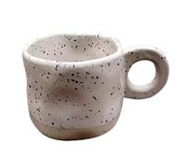 JMORCO Tazza Ceramica Tazza in ceramica da 250 ml con manico ad anello, spruzzi irregolari, caffè, ufficio, colazione a casa, tè, impugnatura(Color 01)
