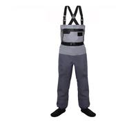 JMORCO Waders Pesca Pantaloni da trampoliere da Pesca a Mosca, durevoli, Traspiranti, Impermeabili, a 5 Strati, for Uomini e Donne(S)
