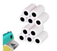 JMOREGO 12 rotoli di carta di ricarica istantanea per fotocamera istantanea per bambini, 240 fogli, 56 mm x 26 mm, 4x6 inches, carta termica biodegradabile, per stampante fotografica e bomboniere