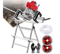 JMOUZHG 1200w / 43° Strumento di smussatura delle Piastrelle,taglierina smussata Professionale per Acqua Pulita Antipolvere, 0,031-0,118 nella Regolazione (B)