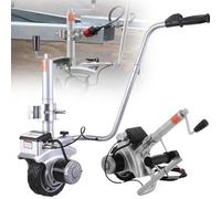 JMOUZHG Alluminio Motorizzato Ruota Fantino Rimorchio Mover 12 V 350 W - Carico Massimo 5000Lbs, Rimorchio Elettrico Dolly, Power Mover per Barca Rimorchio Manovra