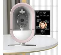 JMOUZHG Dispositivo di analisi della Pelle Scanner facciale Analizzatore Macchina di Test della Pelle, Rivelatore Digitale della Pelle 3D per Uso Domestico e Professionale (B)