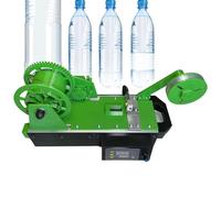 JMOUZHG Estrusori per stampanti 3D, Macchina per la creazione di filamenti Desktop, riciclatore di Bottiglie in Pet Riciclato, per Famiglie, creatori Fai-da-Te, Piccoli studi (Green)
