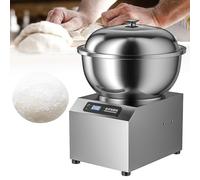 JMOUZHG Impastatrice Professionale con Controllo della Temperatura e Timer, per Panifici e Pizzerie, Ciotola in Acciaio Inox