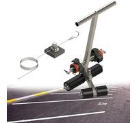 JMOUZHG Macchina per tracciare Il parcheggio,Macchine per la tracciatura della Linea del Campo da Gioco,Macchina del Nastro della Linea del Campo,Kit della Linea del Campo da Basket