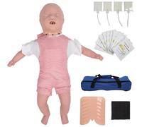 JMOUZHG Manichino di addestramento Infantile del Bambino, Modello del Corpo Umano di rianimazione cardiopolmonare, Formazione di Primo Soccorso soffocamento, manichino di Formazione