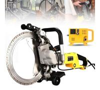 JMOUZHG Sega ad anello professionale per calcestruzzo, motore elettrico brushless con soppressione della polvere alimentata ad acqua, per granito, porcellana, legno, cemento, pietra, AC8500 (AC8600)