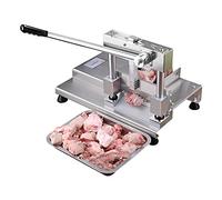 JMOUZHG Sega per Ossa di Carne, ghigliottina Manuale Commerciale per Ossa, affettatrice per Ossa in Acciaio Inossidabile, Sega per tagliaossa per Zampe di Maiale, Osso Tubolare