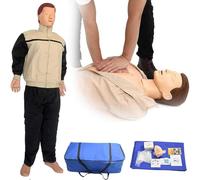 JMOUZHG Simulatore di rianimazione cardiopolmonare,Modello di Formazione di Primo Soccorso per respirazione Artificiale Medica,per l'insegnamento educativo Rese