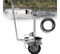 JMOUZHG Sollevatore Elettrico per rimorchio 350 W, carico Massimo 2270 kg, Motore Elettrico per Ruote Fantino 12V con velocità di 5-7 m/min, per rimorchio per roulotte