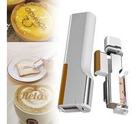 JMOUZHG Stampante Portatile per Latte Art con Stampa al caffè Protable, Controllo App, precisione 300 DPI, Larghezza di Stampa 26 mm, per caffè, Pane, Torta, Biscotti Decorare