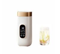 JMOUZHG Tazza di Riscaldamento Portatile Bollitore Elettrico Pentola da Viaggio Multifunzione per Acqua bollita per tè caffè Latte Teiera Intelligente Bollitori a Temperatura