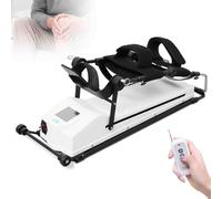 JMOUZHG Trainer per la Riabilitazione del Ginocchio con Telecomando, Regolabile da 0 a 120° e 10 velocità, per Il Recupero Post-frattura e la trazione degli Arti Inferiori (M)