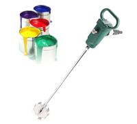 JMOZHCD Agitatore Pneumatico per vernice Agitatore Pneumatico Portatile per vernice con Pala di agitazione elettrica per intonaco, per Inchiostro Liquido viscoso con Rivestimento di vernice