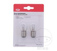 JMP Blister 2 lampade a bulbo 12V 21/5W BAY15D NAOS