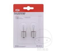 JMP Blister 2 lampade a bulbo 12V 21W BA15S P21W