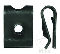 JMP Confezione da 10 dadi corpo in acciaio metallizzato 4.2 MM