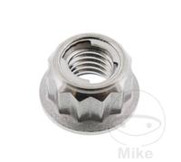 JMP Dado a collare autobloccante in titanio M8X1.25 MM