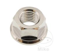 JMP Dado per vite corona piastra trasmissione M10 X 1.25 MM INOX V4A