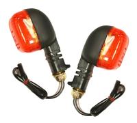 JMP Plastica Coppia Frecce Nero Frontale per Suzuki DL 1000 V-Strom 02-03