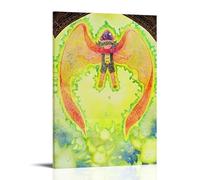 JMQPMDU Poster su tela di anime, motivo: The Seven Deadly Sins, Four Knights of The Apocalypse, a sangue caldo, dinamico, decorazione artistica da parete, per camera da letto, poster 50 x 75 cm, con