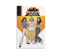 JMQPMDU Poster su tela di Charlie's Angels con film classico, serie TV, decorazione artistica da parete, per camera da letto, 30 x 45 cm, senza cornice
