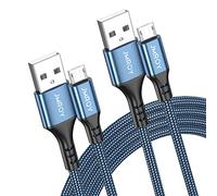 JMROY Cavo di ricarica micro USB [2M+1M] Cavo di ricarica Android Cavo di ricarica Micro USB in nylon compatibile con Samsung Galaxy S6 edge S7 S5 J7 J5 J3, PS4, Xbox, Huawei Honor 7X, Y6/Y7 2019