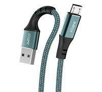 JMROY Cavo Micro USB [3M] Caricabatterie Micro USB Ricarica Rapida Cavo USB in Nylon Intrecciato Compatibile per Samsung S7 S6 Edge J3 J5 J7, Redmi Note 5 6 Pro, Wiko, Huawei, Kindle, Sony, LG, Xbox