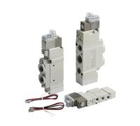 JMRTQMEC Elettrovalvola di inversione pneumatica ad Alta frequenza SY9120-5LZD-03 SY9220-5LZD-C12 SY9220-4LZD-03 DN10 AC220 110 DC24 1 pz(SY9120-5LZD-C12)