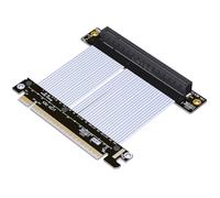 JMT ADT-K33U - Cavo di prolunga PCIe 5.0 x16, 512 Gbps, ad alta velocità, flessibile, senza perdita di dati, per PC case, server, ITX, costruisce computer RTX5090 (K33UR-SI, 15 cm)