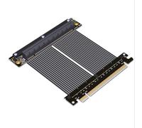 JMT ADT-M33 PCIe 4.0 x16 Cavo di prolunga 15 cm Dual Reverse Gen4 256G/bps scheda grafica Extender compatibile con ITX A4 Chassis (M33JM-TD)