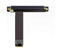 JMT ADT-R43SR M.2 NGFF NVMe Key M a PCIE x16 cavo di prolunga 32G/BPS 16x PCI-e PCI-Express scheda grafica Riser adattatore R43SR per M2 2230 2242 2260 2280 (25 cm)