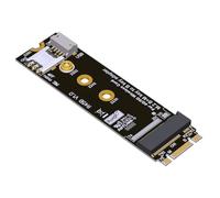 JMT ADT-R45B M.2 B&M-Key a B-Key Adattatore scheda di rete compatibile con NanoSIM M2 B Key 3042 3052 LTE Module Card (R45B)