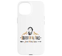 JMT Capra Escursionismo Abbigliamento più grande di tutti i sentieri design escursionista Custodia per iPhone 15