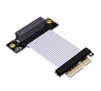 JMT Cavo di prolunga PCI-E da 4.0 a x1 x4, adattatore 16G/BPS/64G/BPS per scheda di rete, scheda USB, unità SSD (15 cm, K22SL)