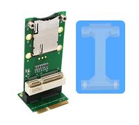 JMT Mini PCI-E Adattatore con fessura per ogni SIM Installazione Verticale per 3G / 4G HSPA WWAN MODEM GPS LTE per il Computer portatile Computer Desktop