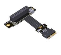 JMT PCI-e 4.0 M.2 WiFi A.E Key E a PCI-e x1/x4/x16 Slot Riser Extender Adattatore Scheda Scheda Gen4.0 PCIE Cavo Scheda di Rete Wireless 8G/BPS (25 cm, Pcie4.0 4X M52JL)
