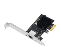 JMT Scheda PCIE interna 2500Mbps Scheda di rete Gigabit 100/1000/2500Mbps RTL8125/I225V Scheda di rete RJ45 Scheda di rete PCI-E 2.5G (LI2501)