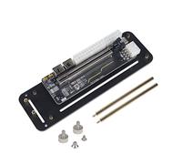 JMT Supporto per scheda grafica esterna M.2 WiFi (A/E) con cavo riser PCIe 3.0 4X PCI-E x4, compatibile con ITX STX NUC VEGA64 GTX1080ti (50 cm, per dock M.2 NVME)