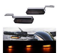 JMTBNO LED Frecce Moto Indicatori di Direzione per Moto Manubrio Ambra Luminoso Mini Indicatori di Direzione Sequenziale Lampeggiante Luci per Cafe Racer Scooter Cruiser Quad Street Bike