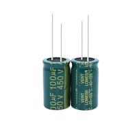 JMVLVLOA 20PCS 450V100UF 100UF 450V Condensatore elettrolitico in alluminio ad alta frequenza 18X30MM