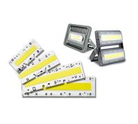 JMVLVLOA DIY LED COB Chip Spotlight 30W 50W 70W 100W 150W Replacement Chip AC 220V 110V IP65 Smart IC for LED Floodlight White Warm White Tracking Lighting (Color : OneColor, Size : 110V 100W)