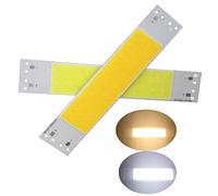 JMVLVLOA Indoor Lighting 5pcs DC 9-11V 120 * 20mm LED COB Strip Module Light Source Lamp 500mA 5W Chip LED Bulb Warm White 2700K Cold White 6000K (Color : OneColor)