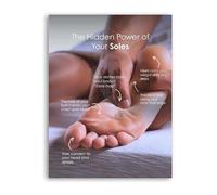 JMVLVLOA Wellness Foot Reflexology Chart Poster Massage Therapy Guide Canvas Wall Art For Massage Room(Framed,08x12inch(20x30cm))